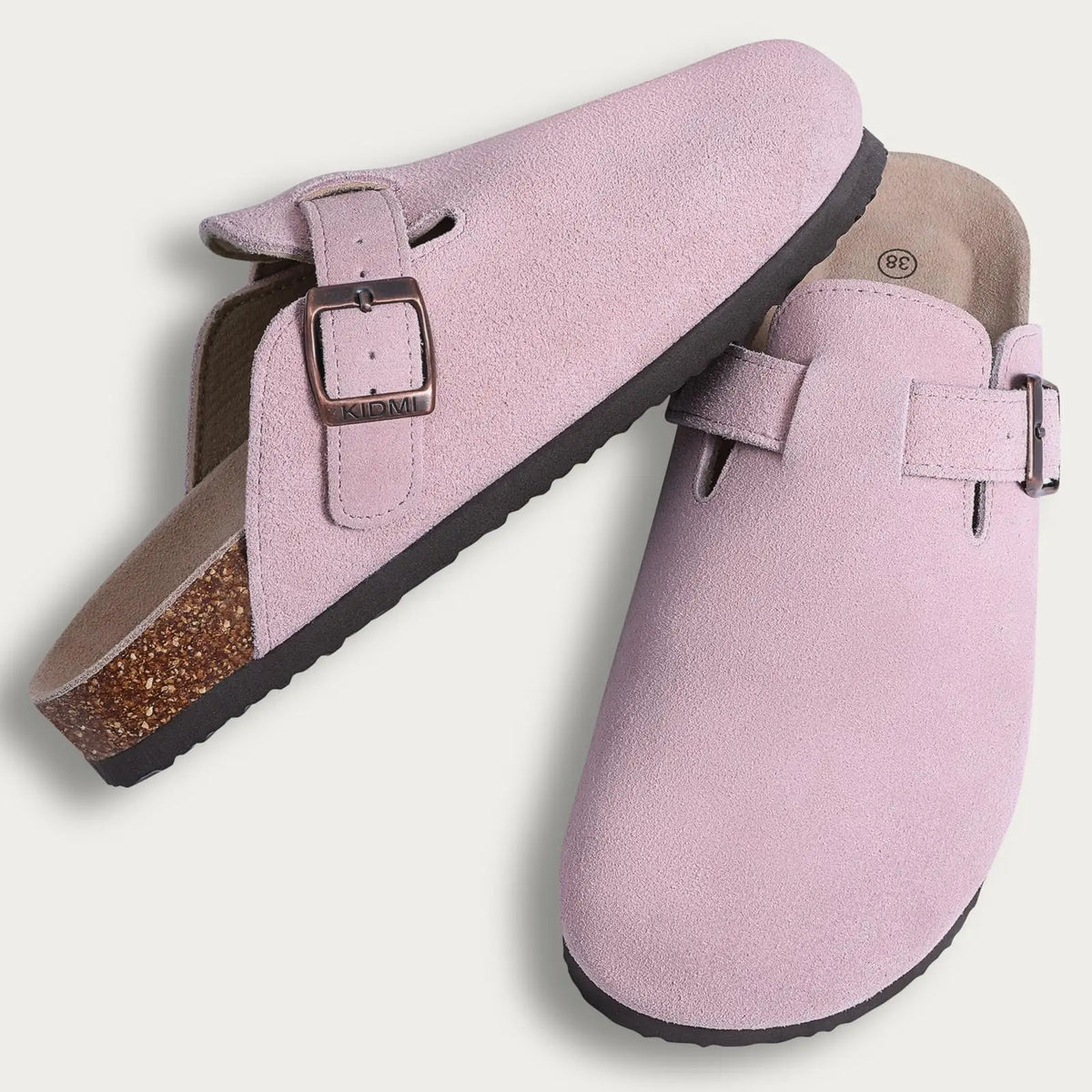 Classic Suede Cork Clogs