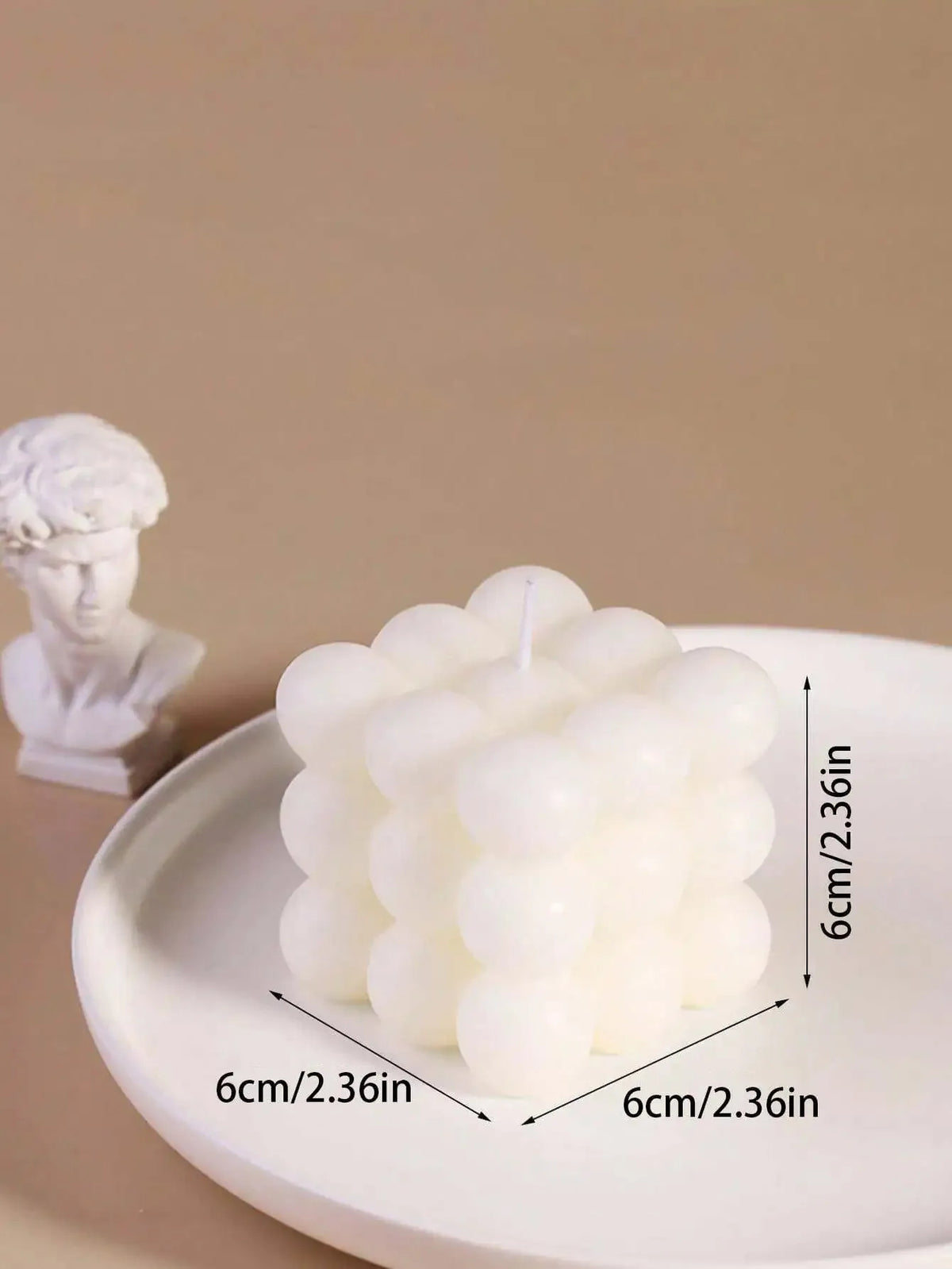 Sculptural Ball Soy Wax Aromatherapy Candle