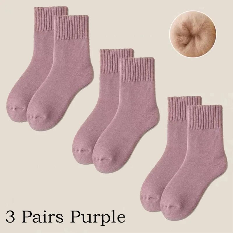 Wool & Cashmere Winter Socks
