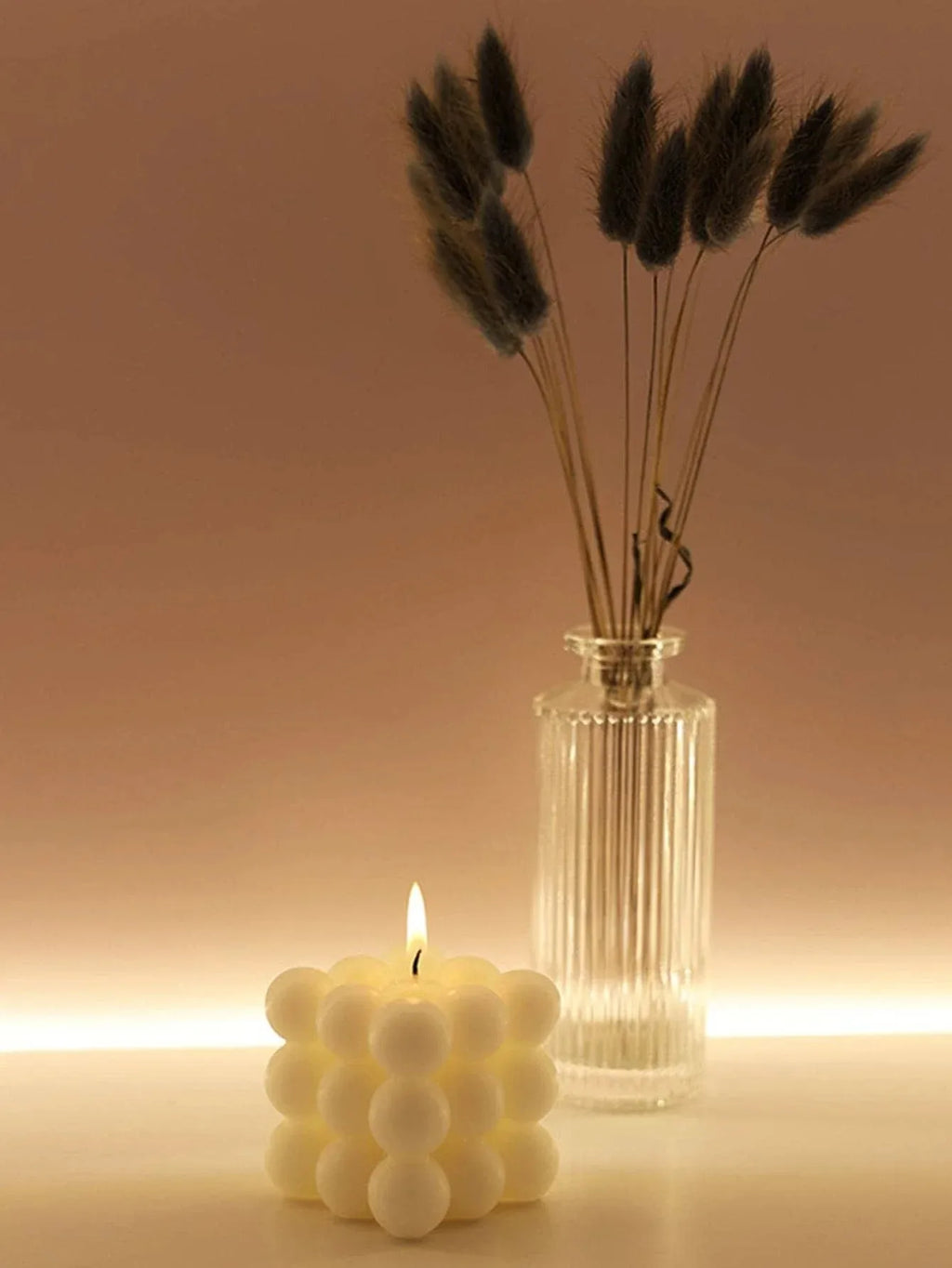 Sculptural Ball Soy Wax Aromatherapy Candle
