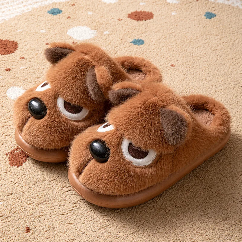 Puppy Plush Slippers