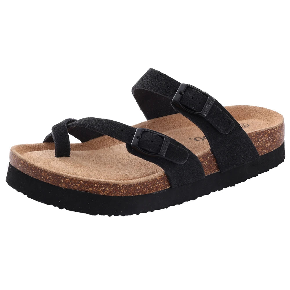 Classic Suede Cork Clogs