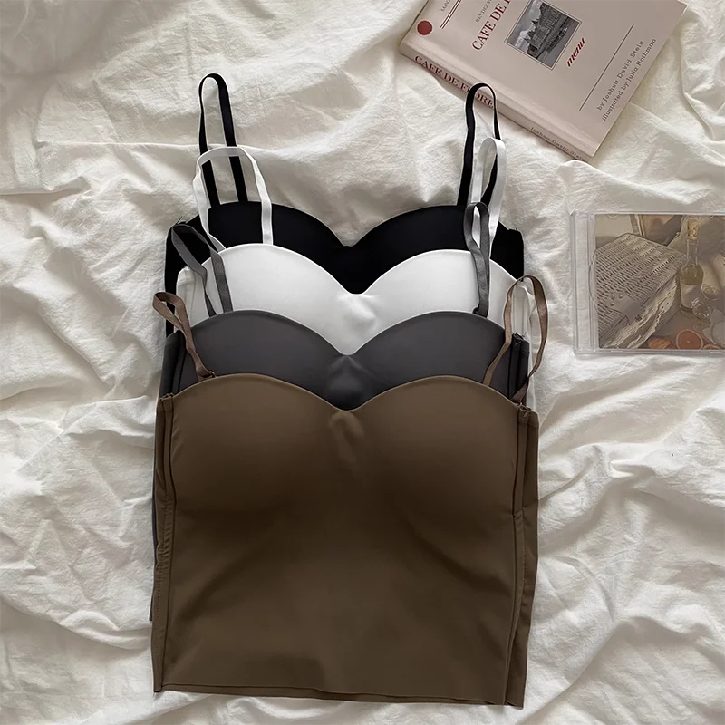 LaVirella Double Strap Crop Tank