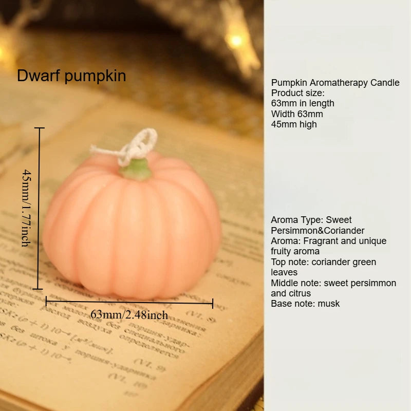 Halloween Pumpkin Aromatherapy Scented Candle