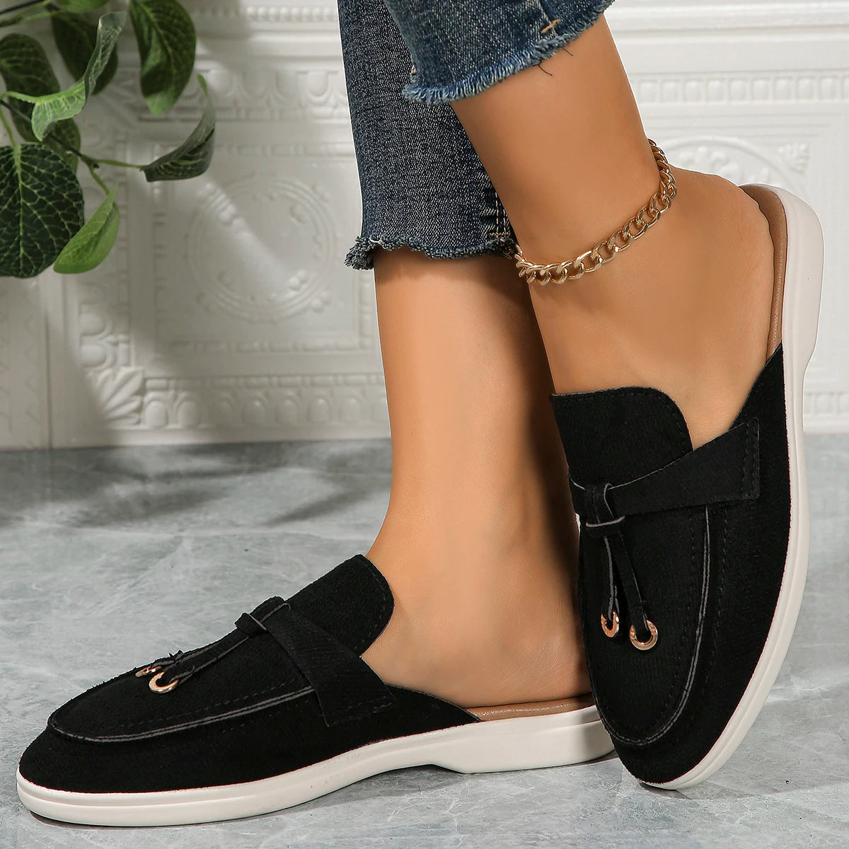 Casual Slip-On Walking Sneakers