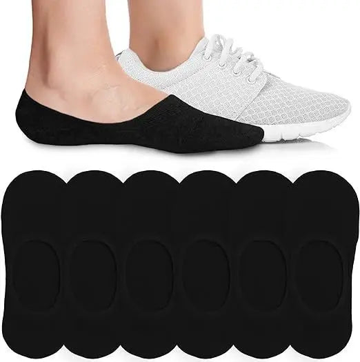 Invisible Non-Slip Cotton Socks