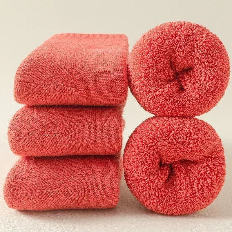 Unisex Wool-Blend Thermal Winter Socks
