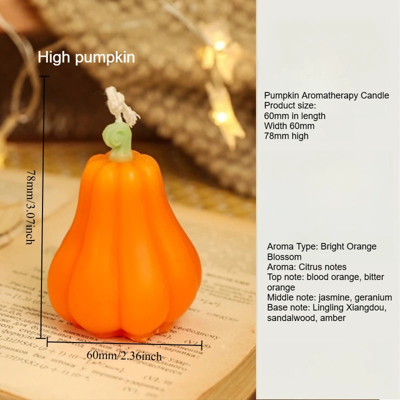 Halloween Pumpkin Aromatherapy Scented Candle