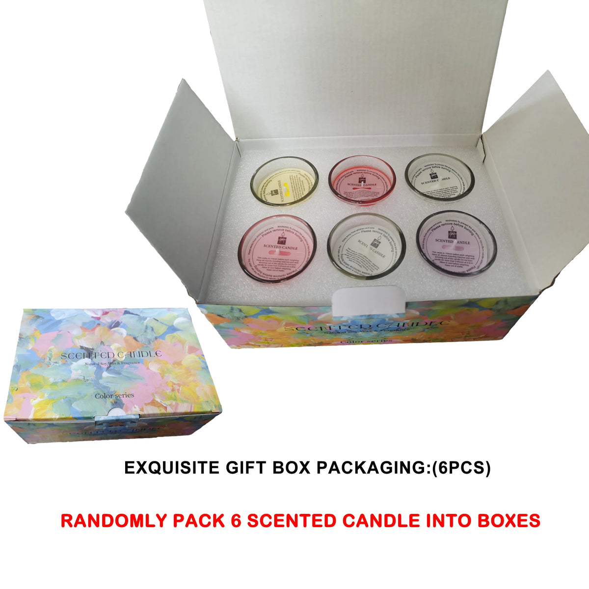 Soy Wax Aromatherapy Candle Gift Box
