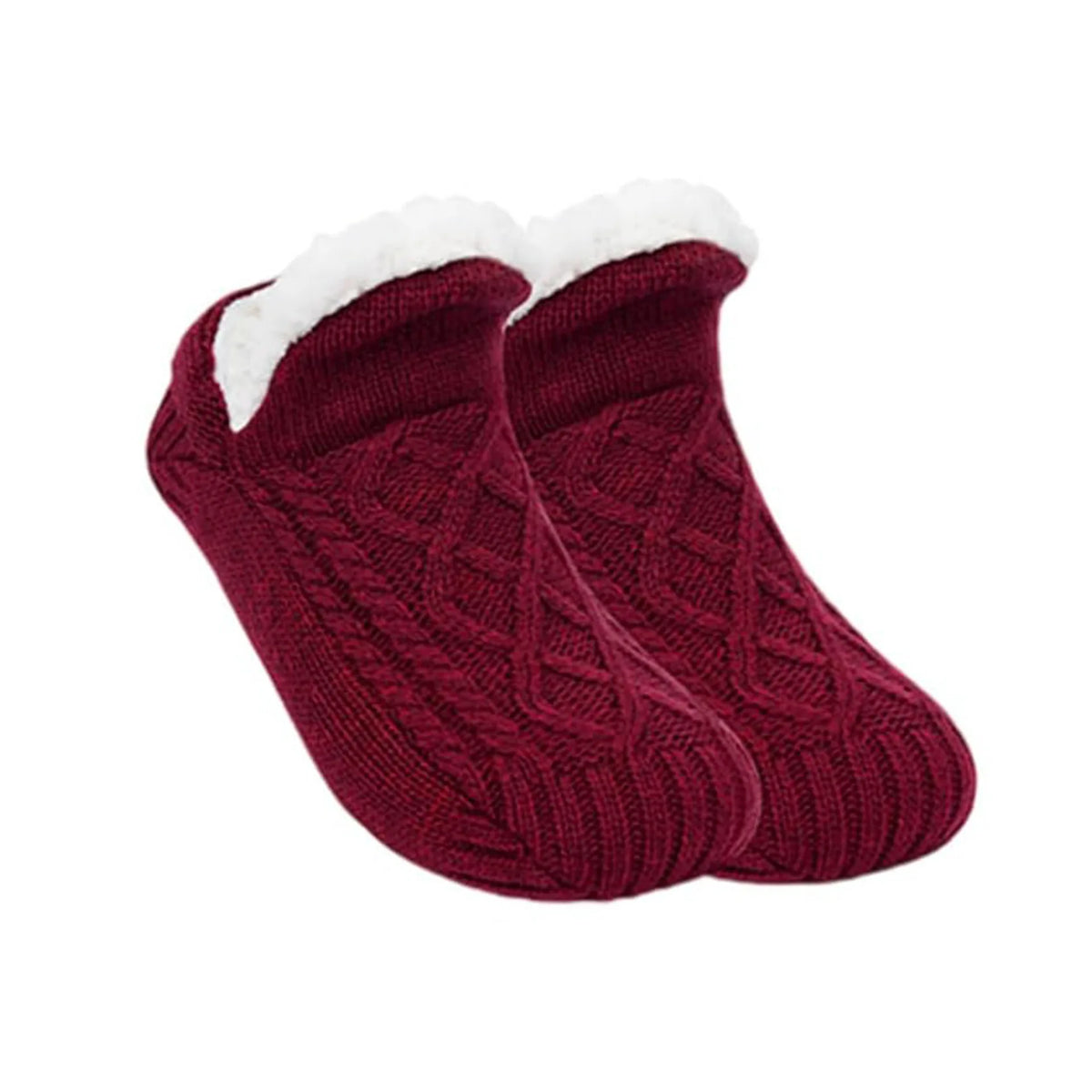 Thermal Fleece Non-Slip Slipper Socks