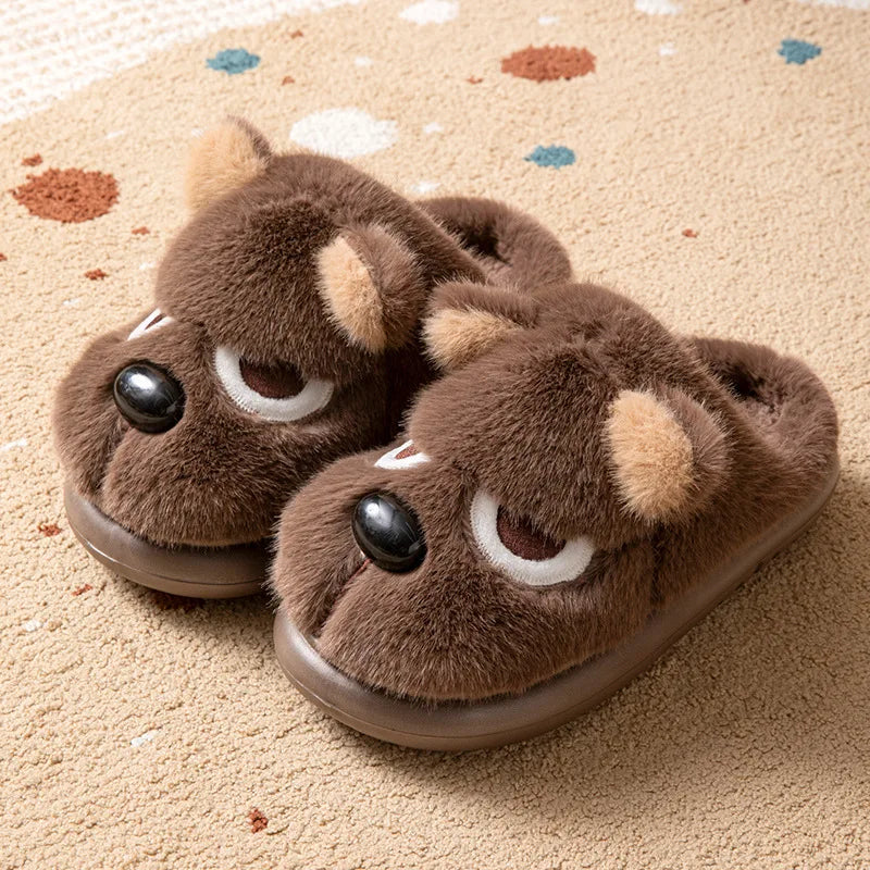 Puppy Plush Slippers