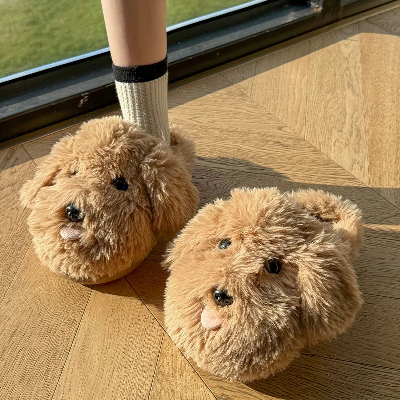 Cartoon Plush Slippers