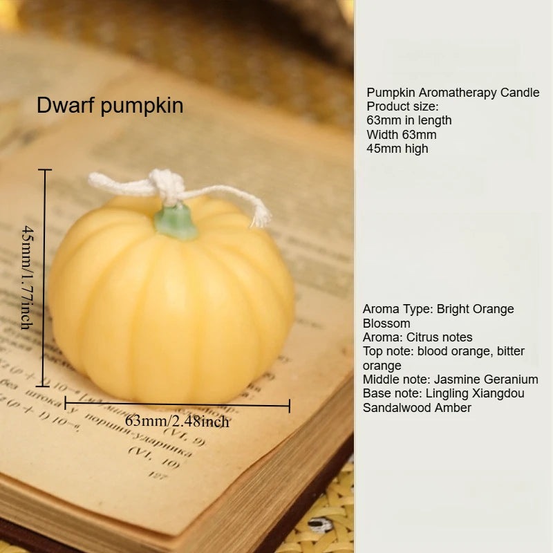 Halloween Pumpkin Aromatherapy Scented Candle