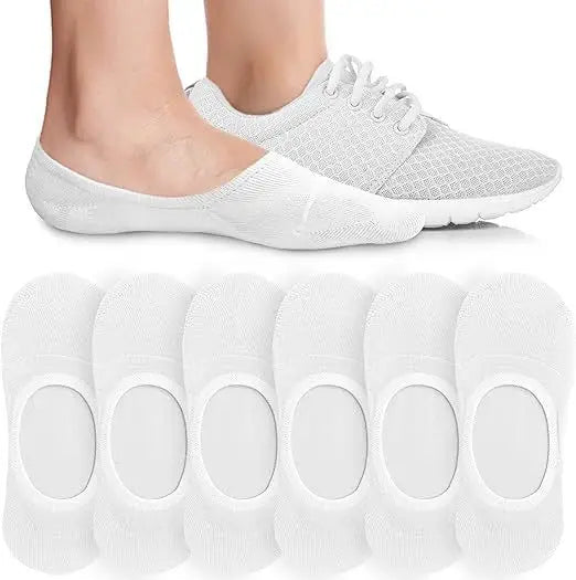 Invisible Non-Slip Cotton Socks